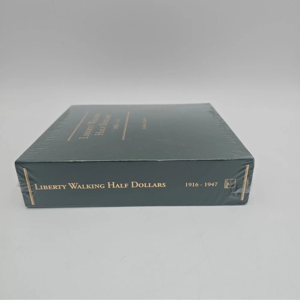 Littleton Archival Quality Coin Album Liberty Walking Half Dollars 1916-1947 New